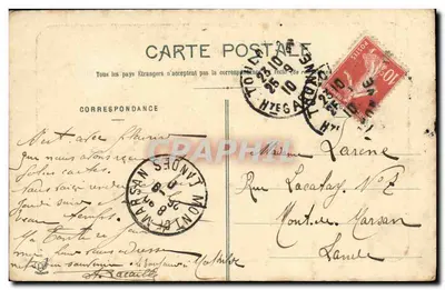 Toulouse — Wschodnia fasada Kapituły i plac — Fototypia Labouche Frères, Toulouse, nr 4 — Rewers