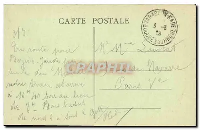 Beaucaire — Most wiszący — Phototypin Combier, Macon — Rewers
