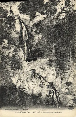 L'Aigoual, Le Vigan (Alt. 1567 m.) — Fontes do Hérault — Nouvelles Galeries