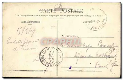 Camaret - Plaża Toulinguet — A.P. n°11 — Rewers