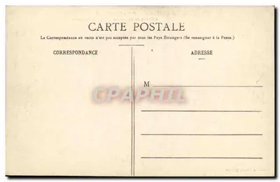 Quimperlé — Il Cloître dell'antica Abbazia di Santa Croix — Editore Villard, n° 5878 — Verso
