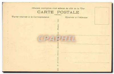 Saint-Guénolé-Penmarc'h — Katedra św. Noni — G. Arinud, wydawca, Nantes, n°24 — Rewers