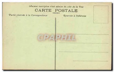 Kaplice Bretanii — Kaplica Pleyben (Façada Południowa) — Zbiór E. Hamonic, St-B. n° 4569 — Rewers