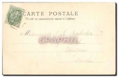 Kościół w Pleyben — Ołtarz Drużyny Maryi — Kollekcyjna seria Villard, Quimper, n° 438 — Rewers