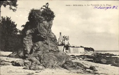 Beg-Meil — A Pirâmide da Praia — Coleção Villard, Quimper