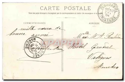 Plougaestel - Rochers du Passage — G.B.N.G. nr 33 — Rewers