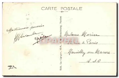 Roscoff — O Forte — Editor La Cigogne, Nantes — Verso