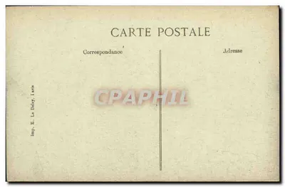 Roscoff — As Villas na Praia — Imp. E. Le Deley, Paris — Verso