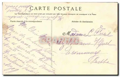 Giovane ragazza e bambina di Pont-Aven — Collezione Y. Léaquin, Quimper — n° 1884 — Verso