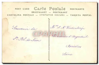 Saint-Pol-de-Léon (Finistère) — Widok na most — ND Phot. — Rewers