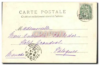 St-POL-DE-LÉON — 83 — Ogólny widok — Andrieu, Wydawnictwo, Morlaix — Rewers
