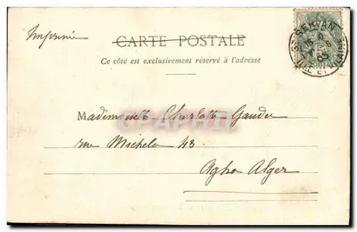 Saint-Pol-de-Léon - Calvário mas afetador — Coleção A. Waron, St-Brieuc, n° 416 — Verso