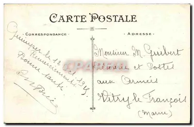 Arredores de QUIMPER — Le Stangala — Artaud e Nozais, Nantes — Verso