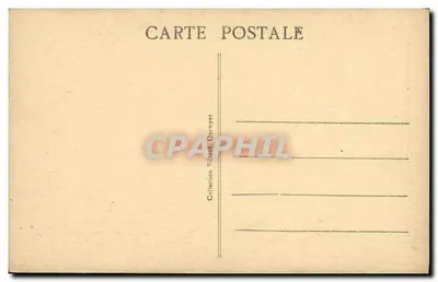 Quimper — Wieża starej twierdzy — kolekcja Villard Quimper, nr 3768 — Rewers