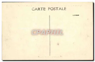 Château de Chantemesle — La Terrasse du côté du Parc et le Jardin Français — Sté Française de Phototypie, Châteaudun — Rewers