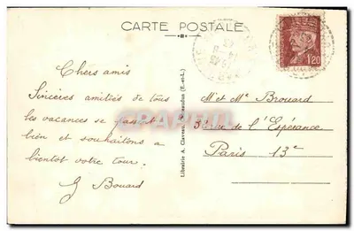 Châteaudun (Eure-et-Loir) — Zamek i Święty Jan — Ogólny widok — Rewers