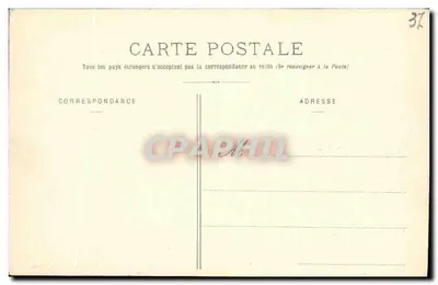 Castelo de Maintenon — Vista tirada da Pequena Lagoa — Ch. Foueault, editor, Dreux — Verso