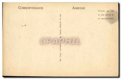 Chartres — Szczegółowy widok domu z XIII wieku — LL — Rewers