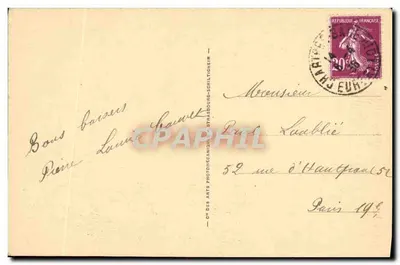 Katedra w Chartres — Wniebowzięcie, autor Bridan — ND. — Rewers