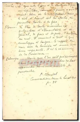 Katedra w Chartres — Najświętsza Maryja z Pięknej Wieży (XII wiek) — Et. Houvet — Rewers