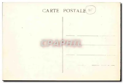 Dinard-St-Enogat — Wybrzeże Emeraude — Kąt plaży przy pełni — G. M. — Rewers