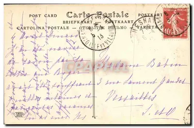 Dinard (Ille-et-Vilaine) — Le Vicomté, Zamek Prieuré — ND Fot. — Rewers