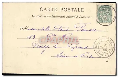 Saint-Malo — Basen pod księżycem — G. F. (n° 2278) — Rewers