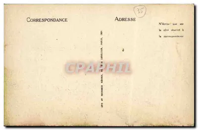 Saint-Malo — Túmulo de Chateaubriand no Grand-Bey — LL — Verso