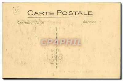 Saint-Malo — El muelle del Pequeño Bey — LL. n°184 — Reverso