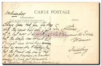 Brzeg Emeraudy — Dom Księżnej Anny — Saint-Malo — Rewers