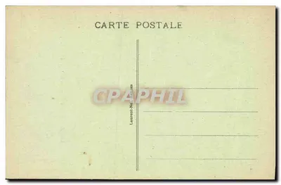 Front budynku Wielkiego Seminarium — Bourges — Wydawnictwo Paryż, nr 3395 — Rewers