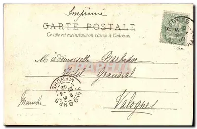 Ruiny klasztoru św. Sulpicja w lasie — Rennes — 120 — E. A. — Rommi Vallot — Rewers