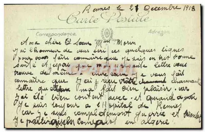 Rennes — Gare des Tramways et Place de la Mission — LL. — N° 68 — Verso