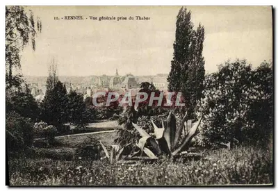 Rennes - Vue générale prise du Thabor