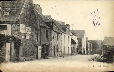 Rennes — Rue Guillaume Guilloux — M. le Roy, édit. - Rennes