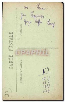 Rennes — Rue Guillaume Guilloux — M. le Roy, édit. - Rennes — Verso