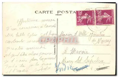 Cancale — Katedra (Perrin, architekt D. P. L. G.) — Rewers