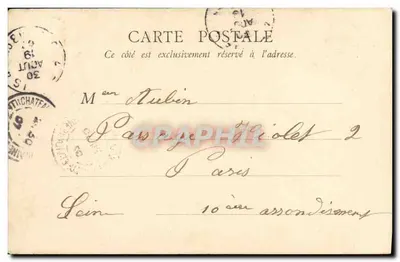 Paramé-Rochebonne — Plaża — B.F. Paris n° 3567 — Rewers