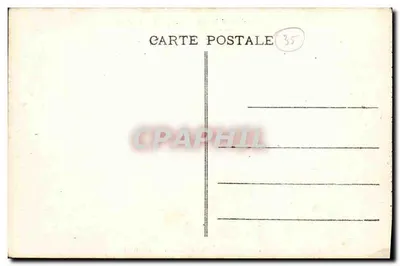 Paramé — A Ponta da Varde — Edição Gudria, St-Malo, n°5209 — Verso