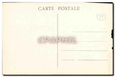 St-SERVAN-sur-MER — L'Anse Murphi e o Castelo da Roche aux Mouettes — Edição G. M. n° 3517 — Verso