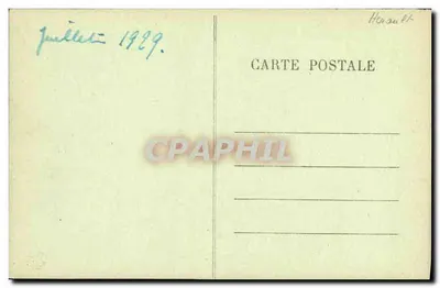 LAMALOU-les-BAINS — Vista geral — editor desconhecido, n° 619 — Verso
