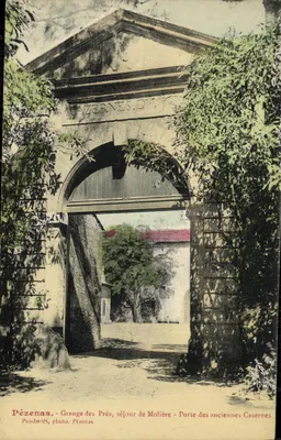 Pézenas - Grange des Prés, estadia de Molière - Porta das antigas Casernes