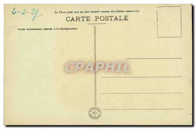 Montpellier - Arc de Triomphe i Plateau du Peyrou — Wydawnictwo Réduit, Tabacs de Luxe, Place de la Croix — Rewers