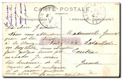 Saint-Emilion — Vue de la Porte Bouqueyre — Coll. B.R. — Reverso