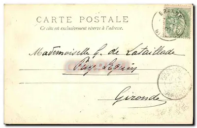 Branne, perto de Libourne — Igreja de São Etienne — Henry Cuillier, 44 — Verso