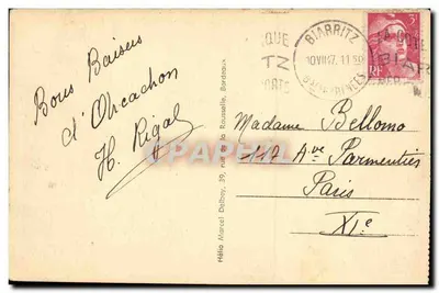 Arcachon (Gironde) — Plaża Kasyna — Yolles, nr 146 — Rewers