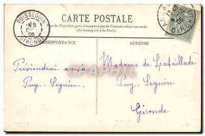 Arcachon — Efekt Nudges nad basenem — wydawca nie widoczny — Rewers