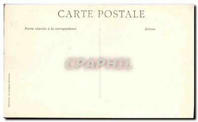 Bordeaux — Praça Gambetta — C. B. — Verso