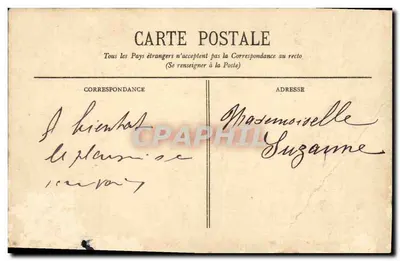 Bordeaux - La Gare du Midi et la Rue de la Gare - BR - 718 — Rewers