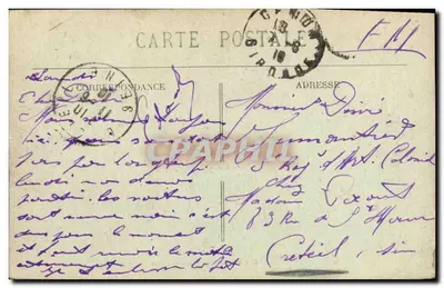 Bordeaux — Porte de Bourgogne — éditeur Marcel Belbog — Verso